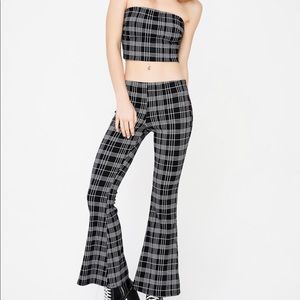Plaid Matching Set